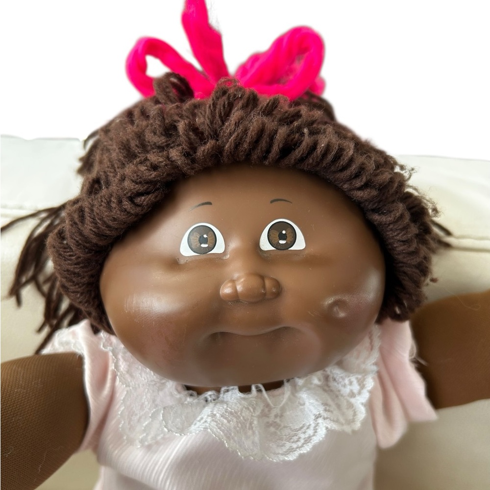 Vintage 1978-1982 Cabbage Patch Kids African American Girl Brown Eyes